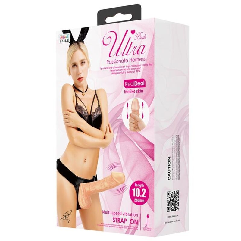 BAILE - UPRZĄŻ ULTRA NAMĘTNA 26 CM NATURALNA