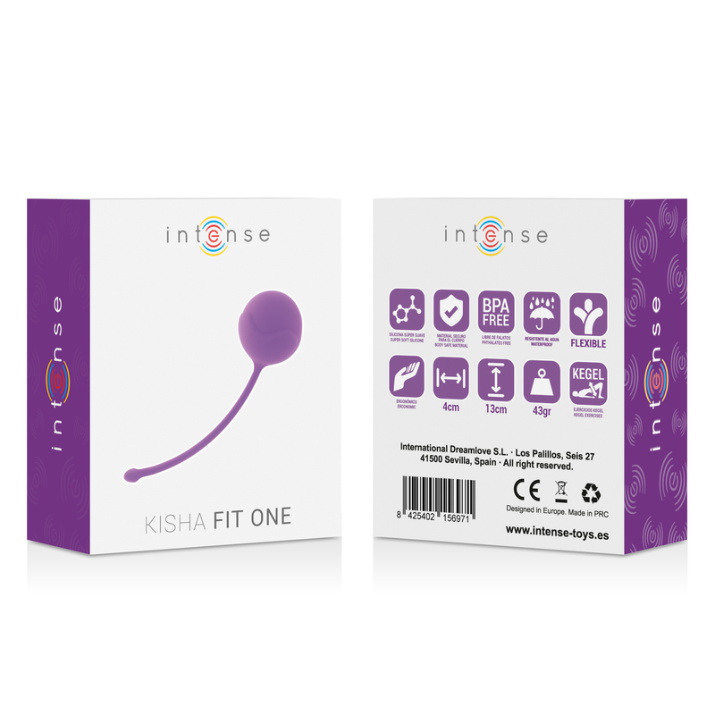 INTENSE - KISHA FIT ONE SILIKONOWY TRENAŻER KEGLA LILAC