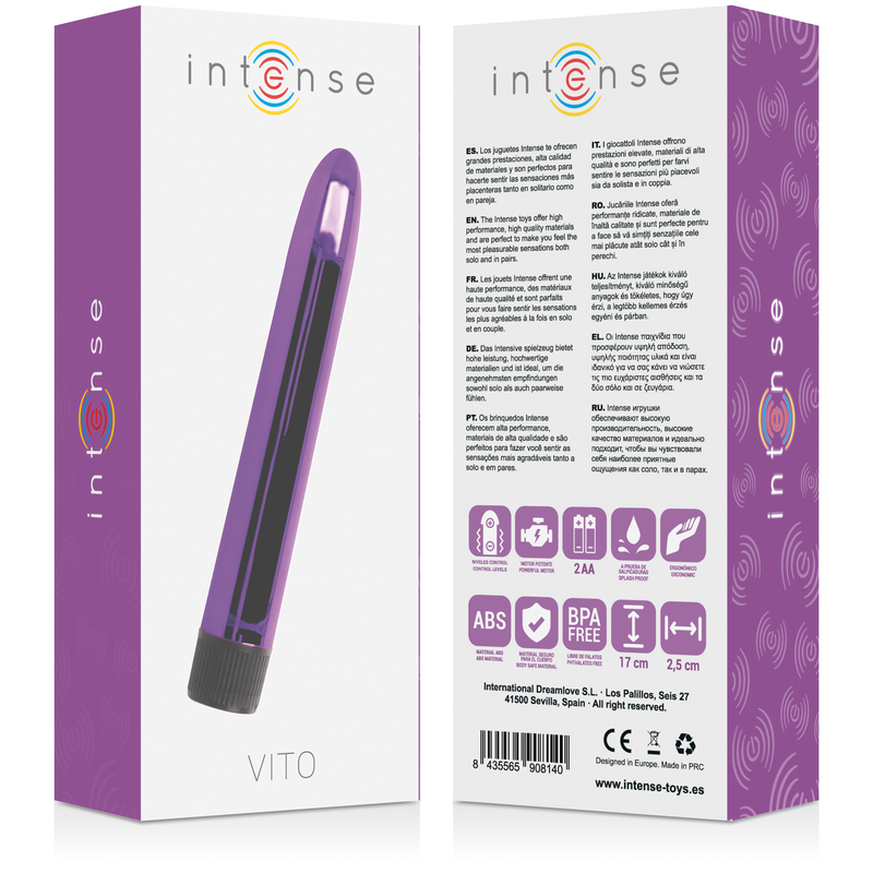 INTENSE - WIBRATOR VITO LILAC