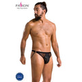 PASSION - 034 SLIP OTWARTE LUKE CZARNE L/XL