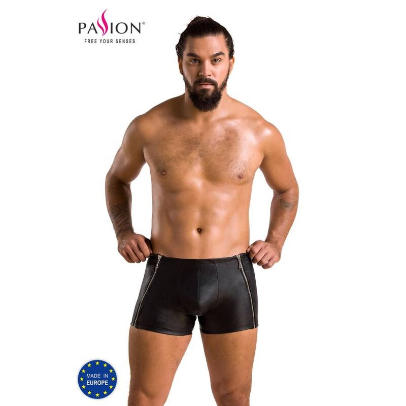 PASSION - 049 KRÓTKIE MATOWE CZARNE S/M