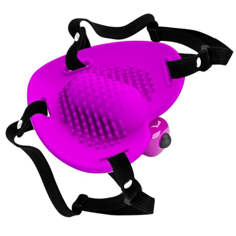 PRETTY LOVE - STYMULATOR ŁECHTACZKI HEARTBEAT 10 TRYBÓW WIBRACJI FIOLETOWY