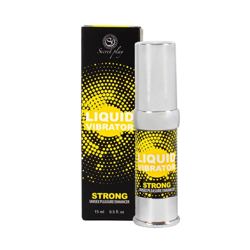SECRETPLAY - PŁYNNY WIBRATOR STYMULATOR UNISEX MOCNY 15 ML