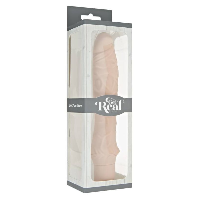 GET REAL - KLASYCZNY DUŻY NATURALNY WIBRATOR