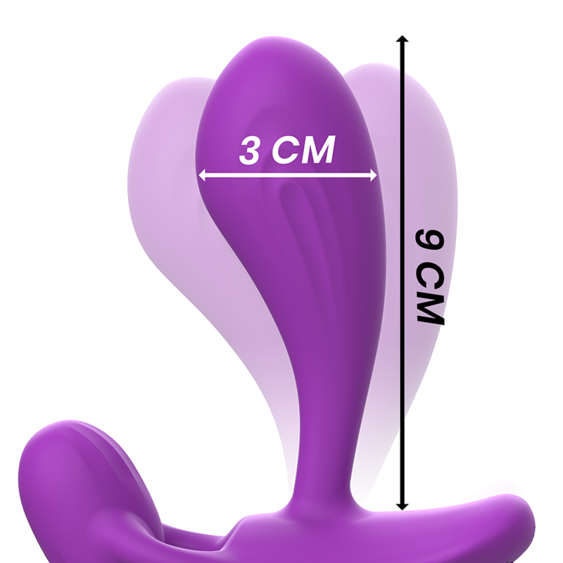 INTENSYWNY – SHELLY PLUG ANAL ZDALNE STEROWANIE FIOLETOWY