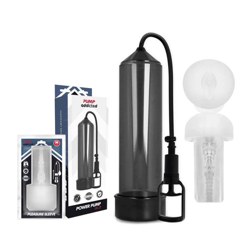 PUMP ADDICTED — RX7 CZARNY Z MASTURBATOREM