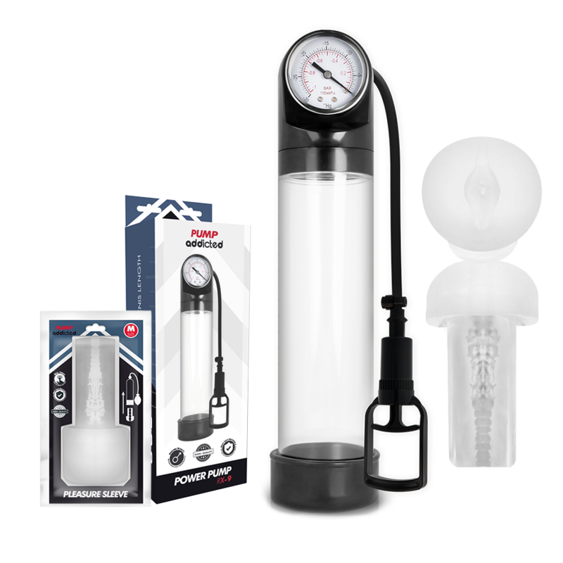 PUMP ADDICTED - RX9 PRZEZROCZYSTA Z MASTURBATOREM