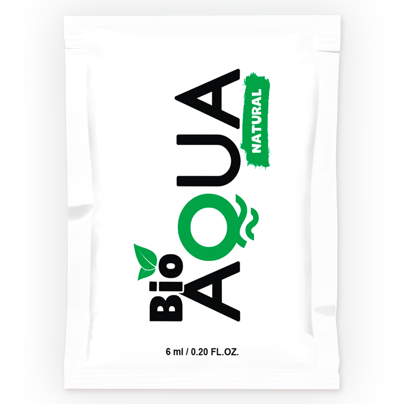 BIOAQUA - LUBRYKANT NA BAZIE WODY NATURALNE SKŁADNIKI 6 ML