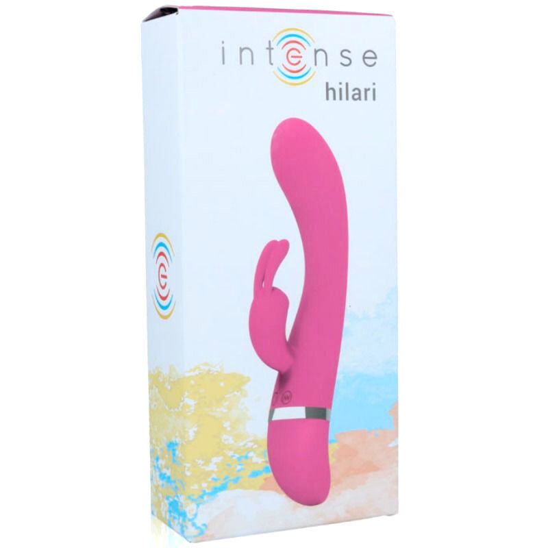 INTENSE - RÓŻOWY SILIKONOWY WIBRATOR LUKSUSOWY HILARI