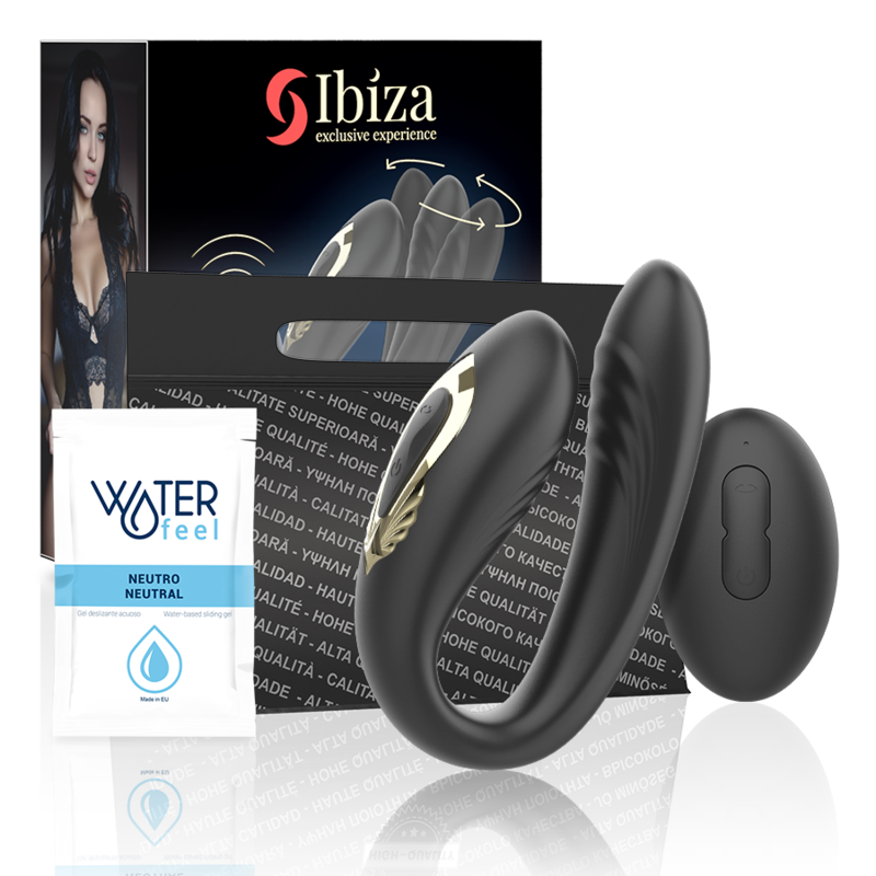 IBIZA - OBROTOWY WIBRATOR DUALNY