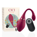 CICI BEAUTY - WIBRATOR SILIKONOWY W KSZTAŁCIE JAJKA Z PILOTEM PREMIUM