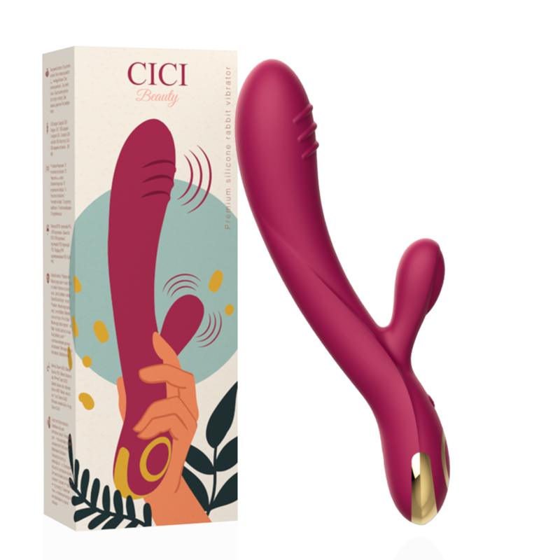 CICI BEAUTY - PRECYZYJNY SILIKONOWY WIBRATOR-KRÓLICZEK