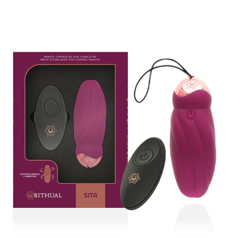 RITHUAL - SITA JAJECZKO PILOT STEROWANIE OBROTY KORALIKÓW + WIBRACJE