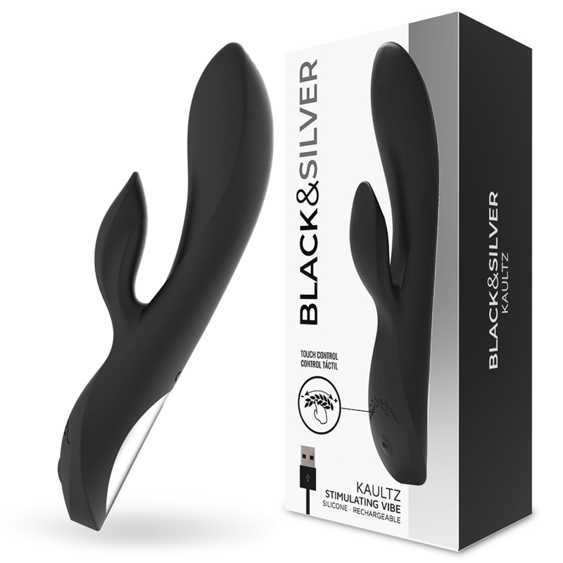 BLACK&SILVER - WIBRATOR KAULTZ Z KONTROLĄ DOTYKOWĄ