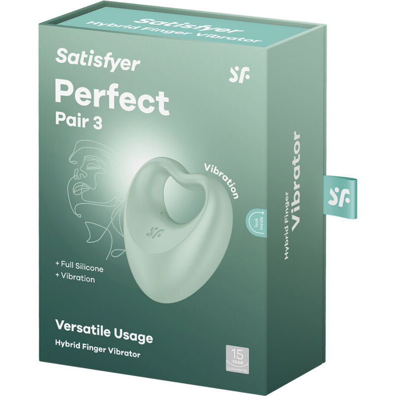 SATISFYER - PERFECT PAIR 3 ZIELONY