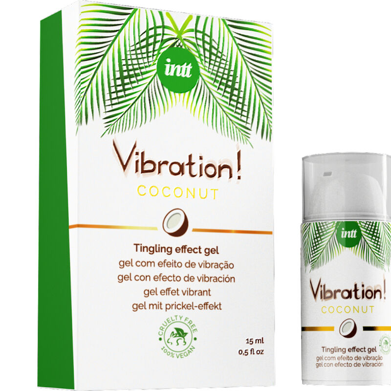 INTT - VIBRATION GEL SILNY STYMULUJĄCY WIBRATOR W PŁYNIE WEGAŃSKI