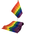 FLAGA PRIDE - LGBT MAŁA FLAGA BANER