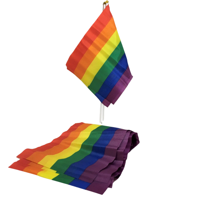 FLAGA PRIDE - LGBT MAŁA FLAGA BANER