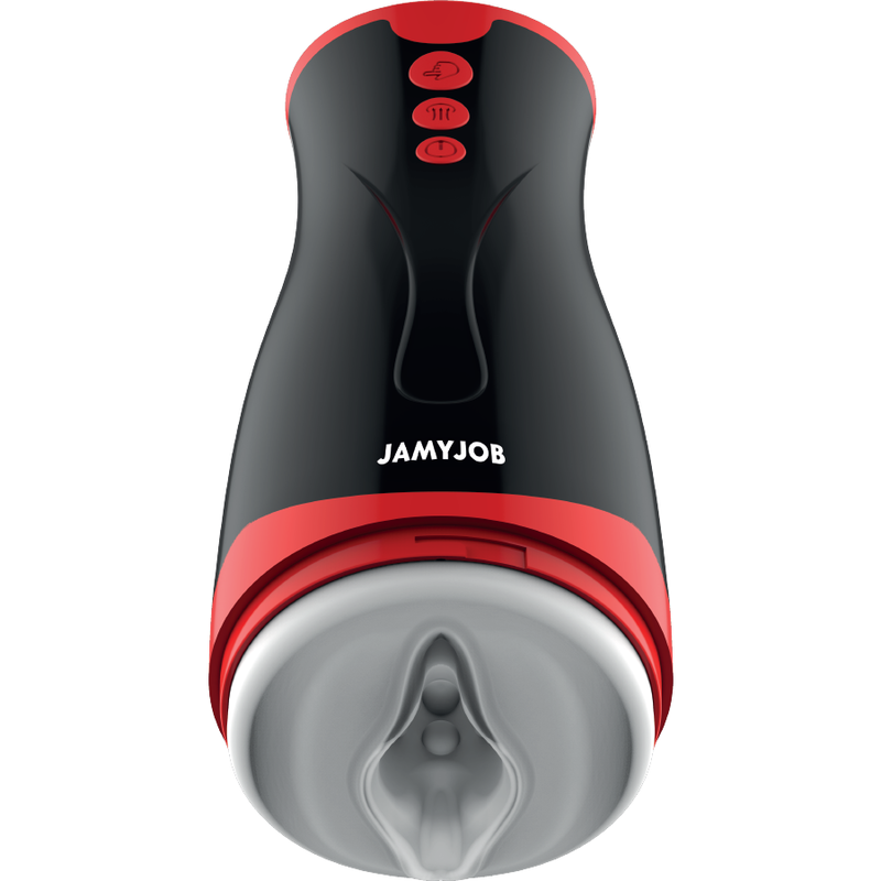 JAMYJOB - WIBRUJĄCO-UCISKAJĄCY MASTURBATOR JANGO