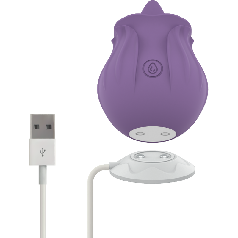 INTENSE - FIOLETOWY KL TORIS STYMULATOR 10 WIBRACJI LILIOWY