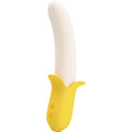PRETTY LOVE - BANANA GEEK SUPER POWER 7 WIBRACJI GÓRA-DÓŁ SILIKON CZARNY