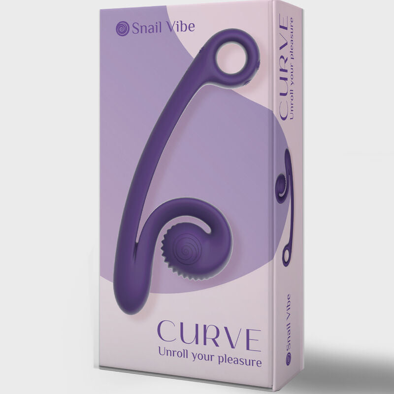 WIBRATOR SNAIL VIBE - CURVE FIOLETOWY
