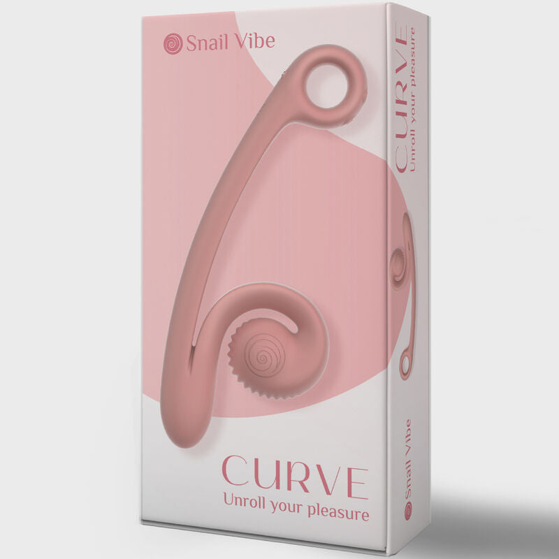 WIBRATOR SNAIL VIBE - CURVE PEACH