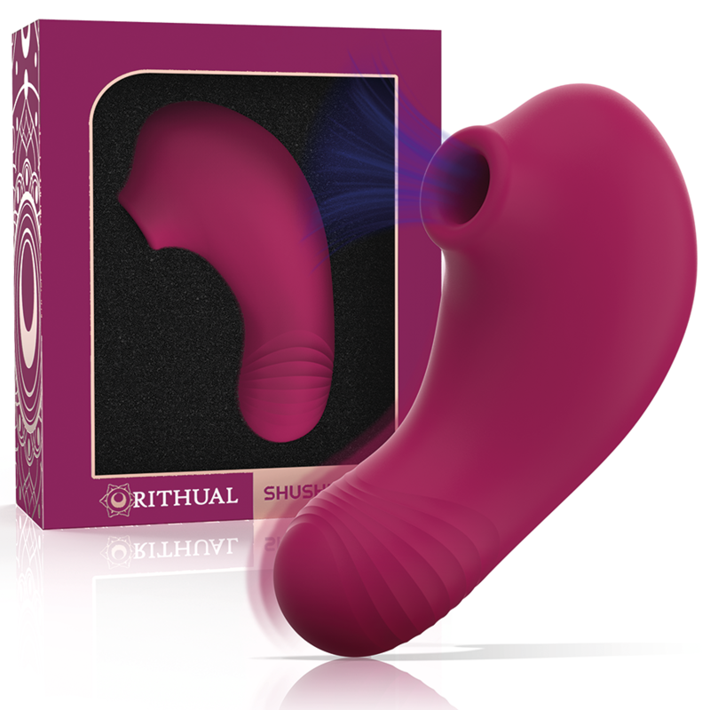 RITHUAL - SHUSHU KIESZONKOWY STYMULATOR ŁECHTACZKI 2 MOCNE SILNIKI ORCHID