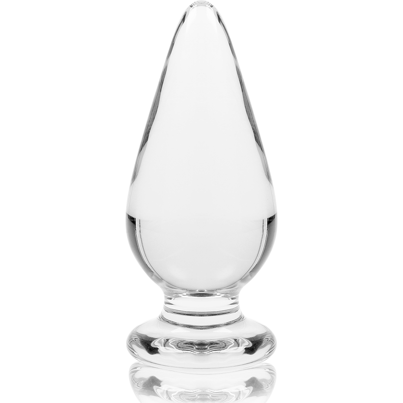SERIA NEBULA BY IBIZA – MODEL 4 KOREK ANALNY ZE SZKŁA BOROKRZEMOWEGO PRZEZROCZYSTY 11 CM -O- 5 CM