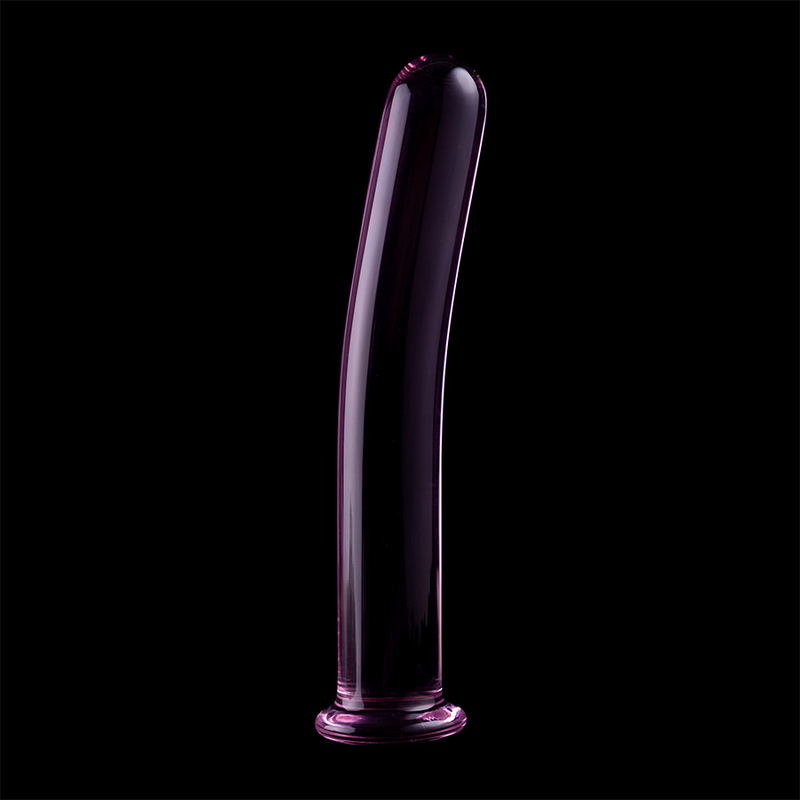 SERIA NEBULA BY IBIZA - MODEL 9 DILDO SZKŁO BOROKRZEMOWE RÓŻOWY 15.5 CM -O- 2.5 CM