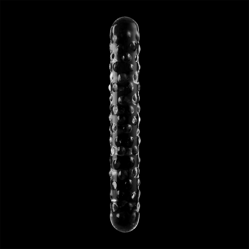 SERIA NEBULA BY IBIZA - MODEL 15 DILDO SZKŁO BOROKRZEMOWE PRZEŹROCZYSTE 18,5 CM -O- 3 CM
