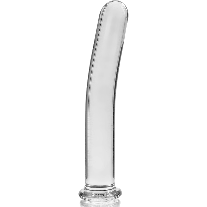 SERIA NEBULA BY IBIZA – MODEL 17 DILDO SZKŁO BOROKRZEMIANOWE PRZEŹROCZYSTE 18,5 CM -Ø- 3 CM