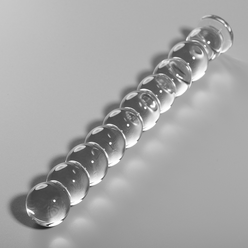 SERIA NEBULA IBIZA – MODEL 22 DILDO SZKŁO BOROKRZEMIANOWE PRZEŹROCZYSTE 21,5 CM –Ś– 2,5 CM