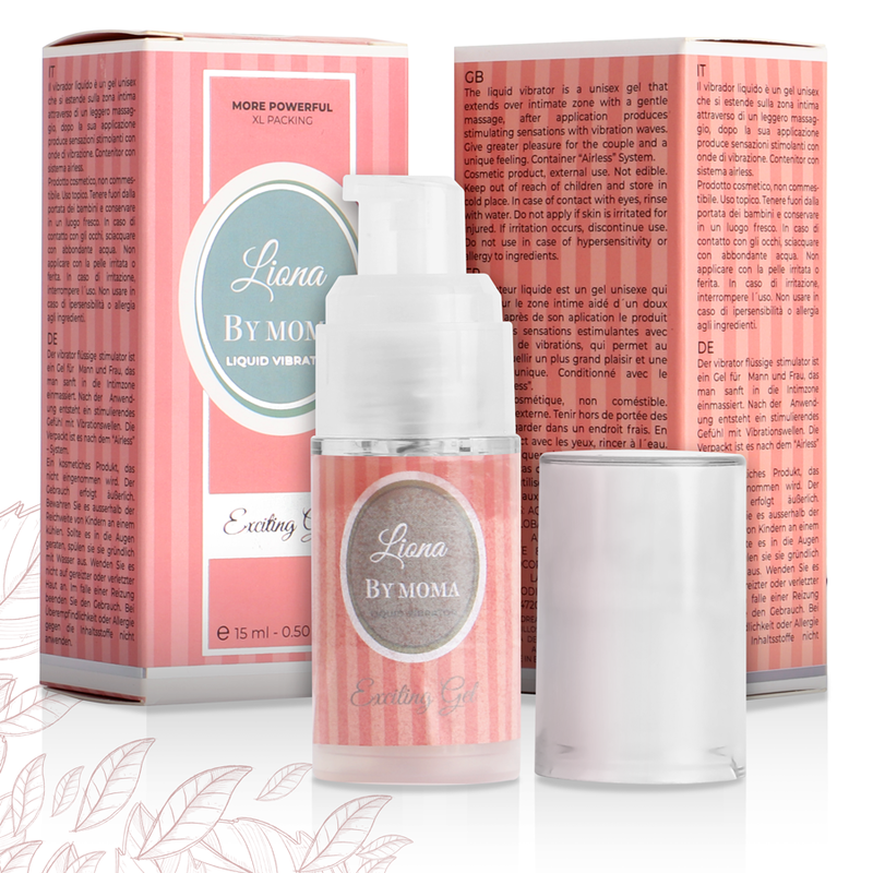 LIONA BY MOMA - PŁYNNY WIBRATOR ŻEL PODNIECAJĄCY 15 ML