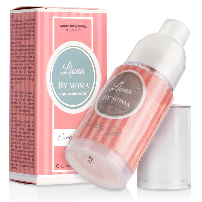 LIONA BY MOMA - PŁYNNY WIBRATOR ŻEL PODNIECAJĄCY 15 ML
