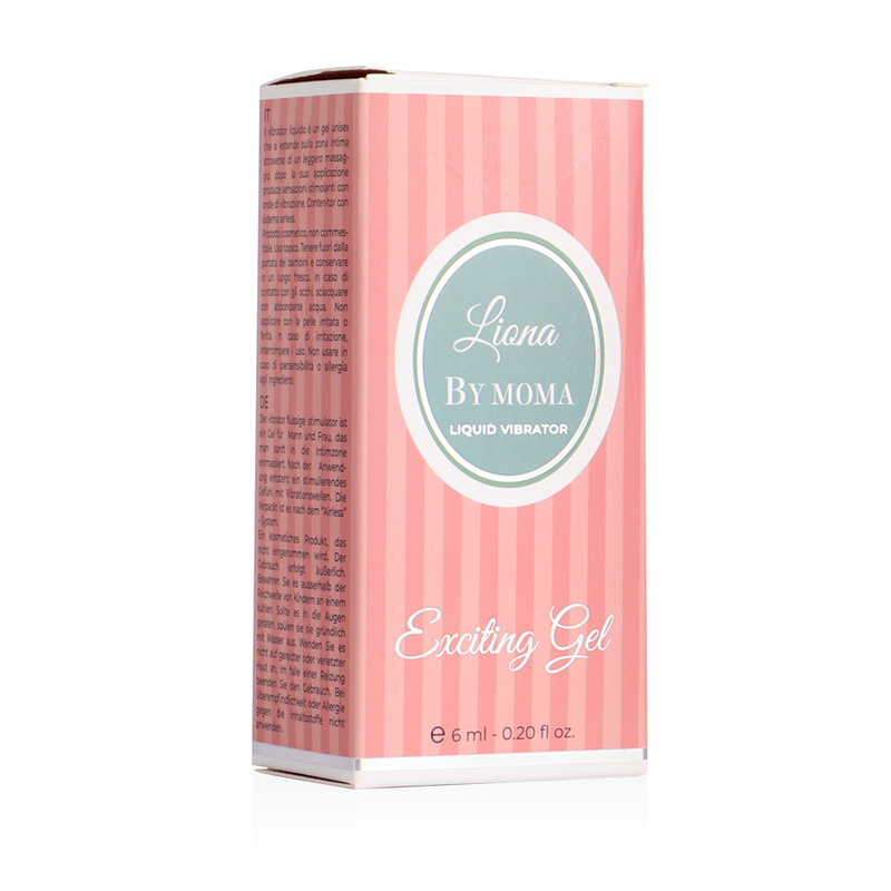 LIONA BY MOMA - PŁYNNY WIBRATOR ŻEL PODNIECAJĄCY 6 ML
