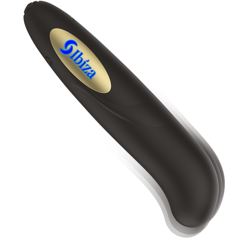 IBIZA - STYMULATOR ŁECHTACZKI ŁADOWARKA USB 10 TRYBÓW WIBRACJI ZŁOTY 13 X 2,9