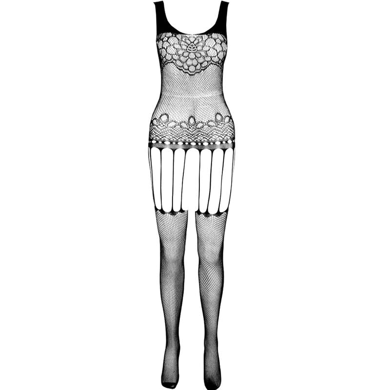 PASSION - KOLEKCJA ECO BODYSTOCKING ECO BS001 CZERWONY