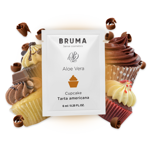 BRUMA - ŻEL NAWILŻAJĄCY ALOE VERA O SMAKU CUPCAKE'A 6 ML