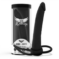 MYTHOLOGY - COBI ONYX ANALNY DILDO Z PIERŚCIENIEM NA PENISA I JĄDRA 13 CM SILIKON