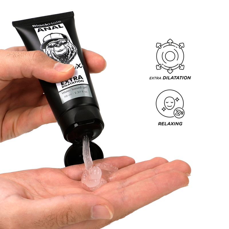 BLACK HOLE - ŻEL DYLATACYJNY DO ODBYTU NA BAZIE WODY 70 ML