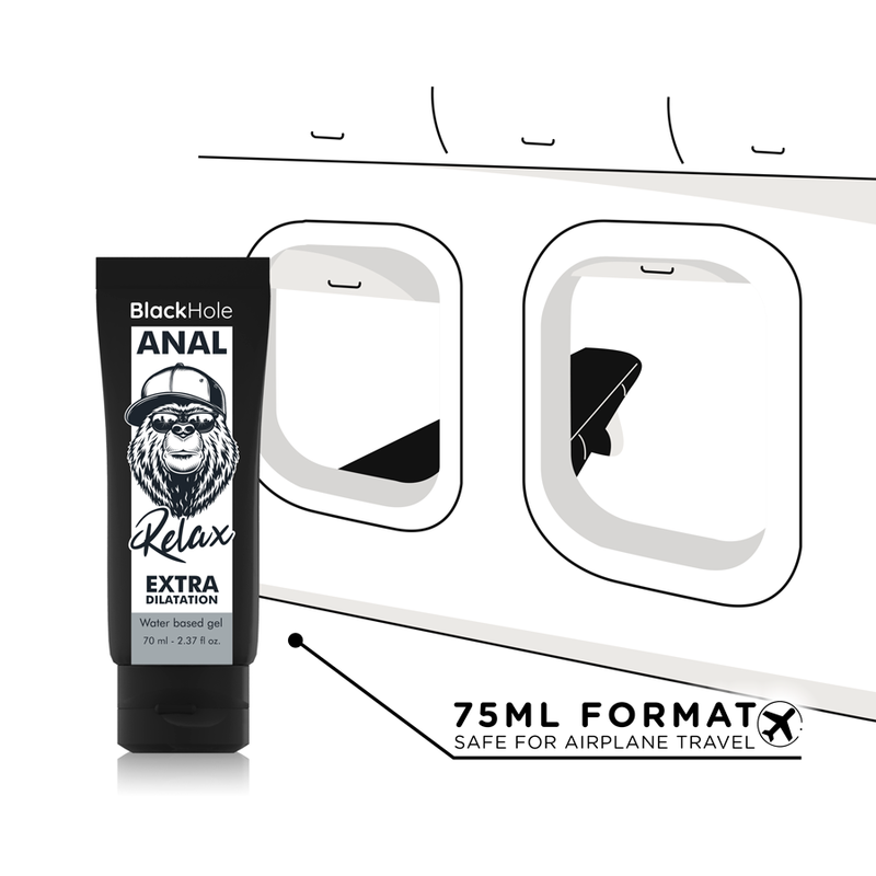 BLACK HOLE - ŻEL DYLATACYJNY DO ODBYTU NA BAZIE WODY 70 ML