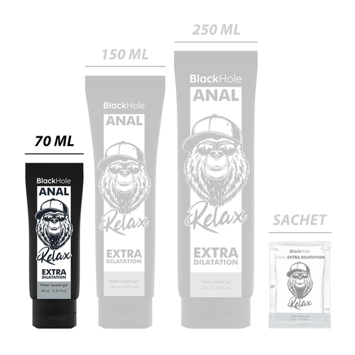 BLACK HOLE - ŻEL DYLATACYJNY DO ODBYTU NA BAZIE WODY 70 ML