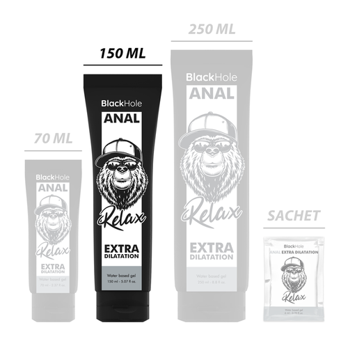 BLACK HOLE - ANALNY ŻEL DYLATACYJNY NA BAZIE WODY 150 ML