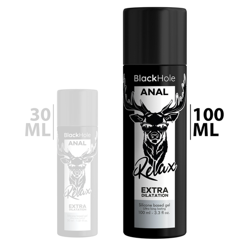BLACK HOLE - ŻEL SILIKONOWY NA BAZIE SILIKONU DO DYLATACJI ANALEJ 100 ML