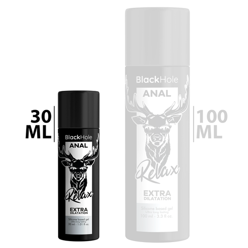 BLACK HOLE - ŻEL SILIKONOWY NA BAZIE SILIKONU DO DYLATACJI ANALNEJ 30 ML