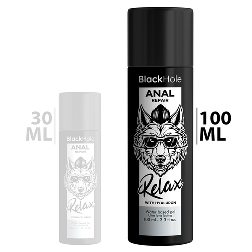 BLACK HOLE - WODNY KREM REGENERUJĄCY DO ODBYTU Z HIALURONEM 100 ML