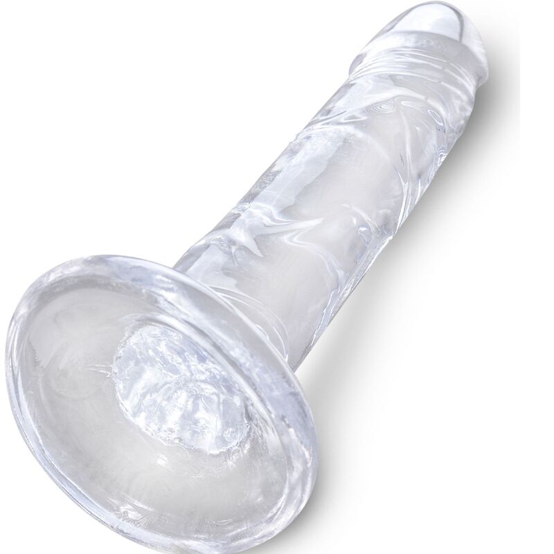 KING COCK - REALISTYCZNY PENIS 15,5 CM PRZEZROCZYSTY