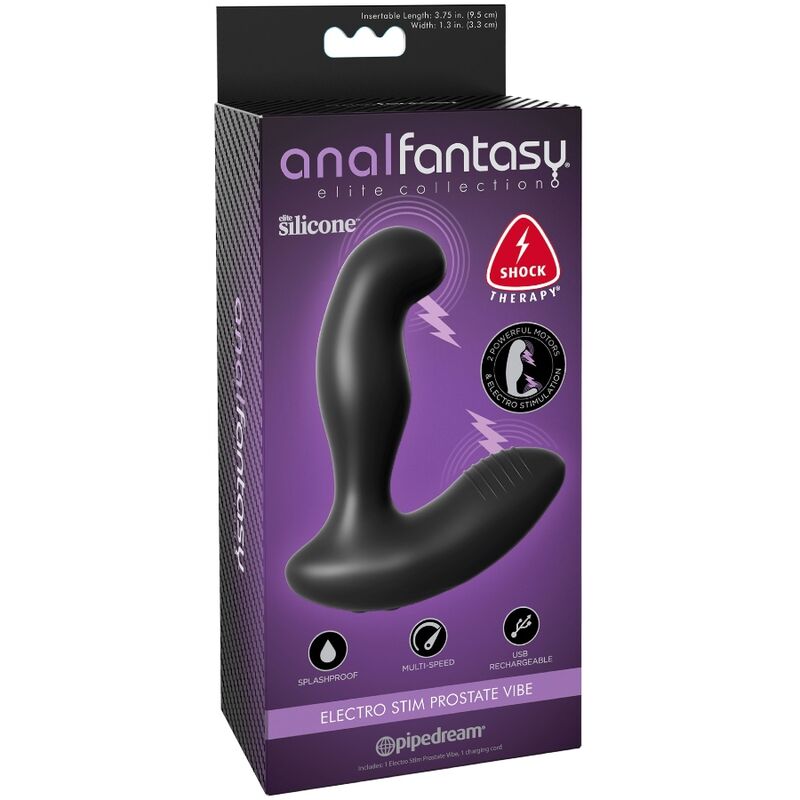 ANAL FANTASY ELITE COLLECTION - WIBRATOR ELEKTROSTYMULUJĄCY DO MASAŻU PROSTATY