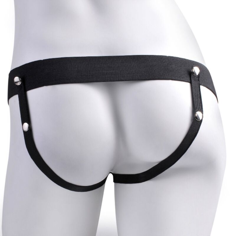 SERIA FETISH FANTASY – REGULOWANE SZELKI REALISTYCZNY PENIS Z JAJAMI AKUMULATOROWY I WIBRATOR 17,8 CM